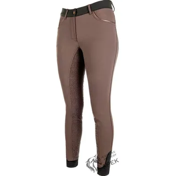 Jezdecké kalhoty Rajtky HKM -COPPER KISS GRIP- - Hnědá - 42