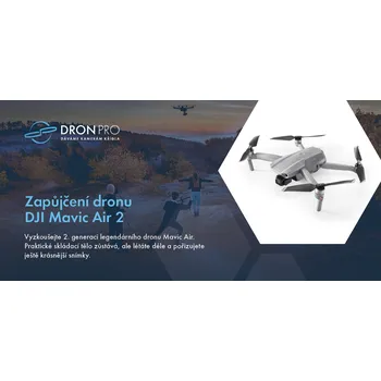 RC vybavení Dárkový poukaz na zapůjčení dronu DJI Mavic Air 2