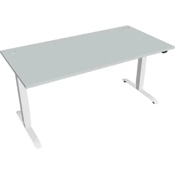 Kancelářský vozík HOBIS výškově stavitelný stůl MOTION MS 2 1600, stand.ovládání, šedá + doprava zdarma