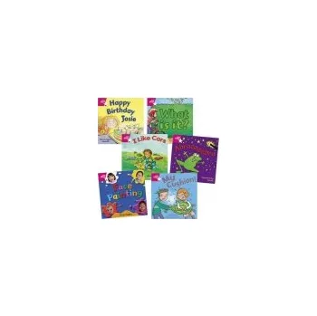 Cizí jazyk Learn at Home:Star Reading Pink Level Pack (5 fiction and 1 non-fiction book) - Hughes, Monica a Jacobson, Jennifer a Hawes, Alison a Llewellyn, Claire a Kelly, Maolisa