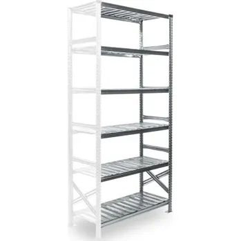 Dílenský regál Regál SUPER 1576x600x400mm 5 polic přídavný modul - 6512