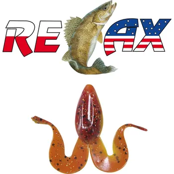 Umělá nástraha Relax - Gumová nástraha Banjo Frog 3 Barva - L017 - blister 2ks - 9cm