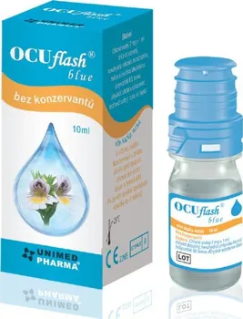 Oční kapky Unimed Pharma OCUflash Blue 10 ml