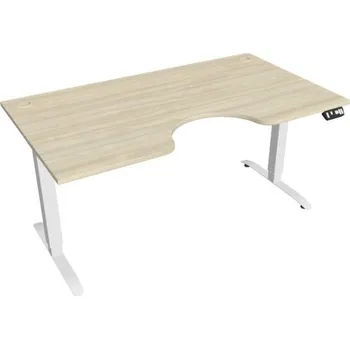 Kancelářský vozík HOBIS ergo elektr.stavitelný stůl 160 cm, paměť. ovlad. - MSE 2M 1600, akát + doprava zdarma