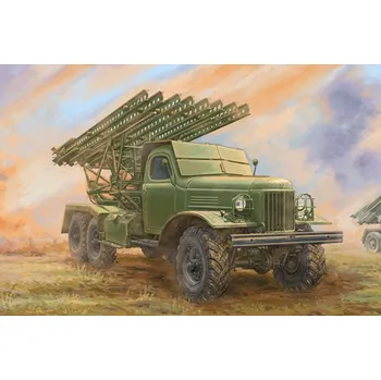Plastikový model Trumpeter 1/35 Soviet 2B7 Multiple Rocket Launcher BM-13 NM