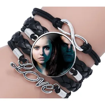 Náramek Náramek The Vampire Diaries (Upíří deníky) - Elena a Stefan (2) čn