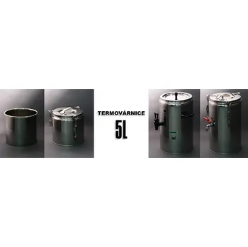 Ohřívač nápojů Termovárnice nerezová bez výpusti 5 l