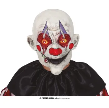 Karnevalová maska Guirca Fiestas Španělsko Maska klaun s cigárem