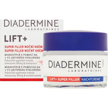 Pleťový krém Diadermine Lift+ Super Filler noční krém 50 ml