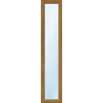 Okno Plastové okno fixní zasklení ARON Basic bílé/zlatý dub 600x1750 mm (neotevíratelné)