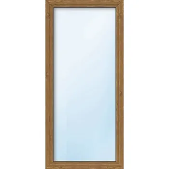 Vchodové dveře Balkónové dveře plastové jednokřídlé ARON Basic bílé/golden oak 700 x 1900 mm DIN pravé