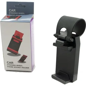 Držák na volant pro mobil do auta 0360