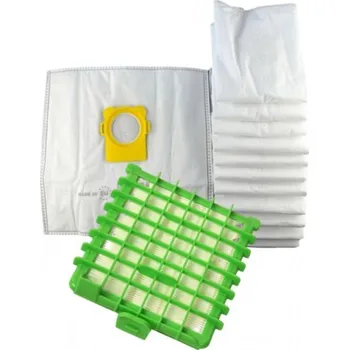 Sáček do vysavače K&M Ekonomická sada HEPA filtr + sáčky k ROWENTA Compact Power „M“ 1+12ks