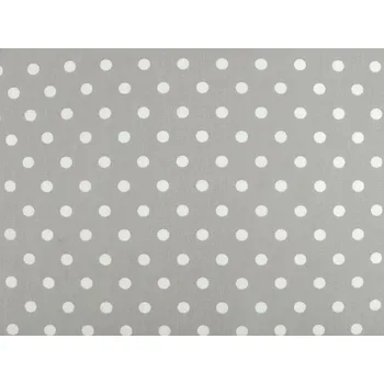 Bavlněná látka puntíky - 14 (41) šedá holubí