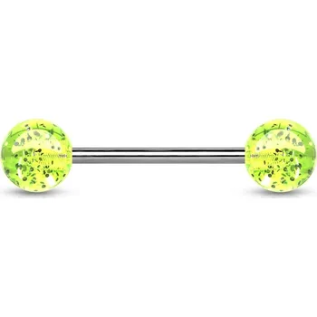 Piercing Šperky4U Piercing do jazyka akrylát - PJ01148-G