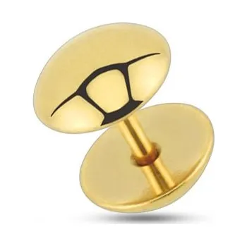 Piercing Šperky4U Falešný piercing do ucha - FP01031-GD