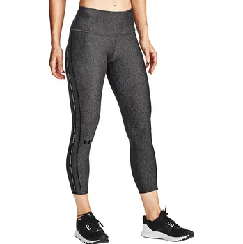 Dámské legíny legíny Under Armour HeatGear Armour WMT Ankle Crop - 019/Charcoal Light Heather/Black/Black L