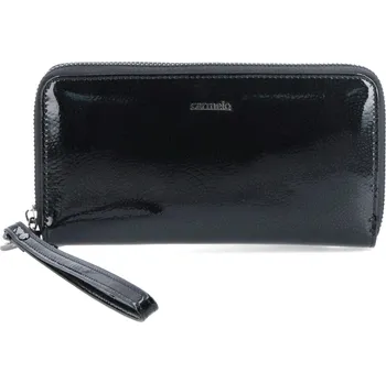 Peněženka Carmelo kožená peněženka 2102 N černá