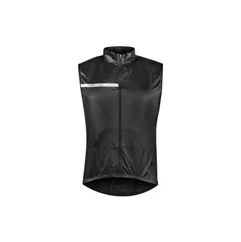 Cyklistická vesta Force vesta Windpro neprofuk černá, vel. XXXL