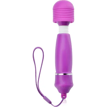 Erotický masážní přípravek INTIMNÍ MINI MASAŽÉR - VIBRÁTOR S POHYBLIVOU HLAVICÍ - 74325251