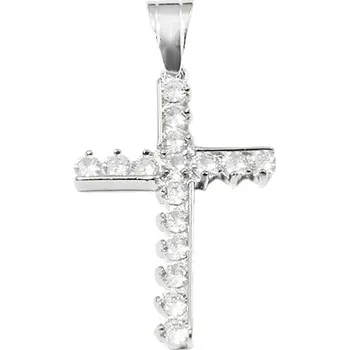 Přívěsek Přívěsek Křížek 3,4 cm z chirurgické oceli S11013095