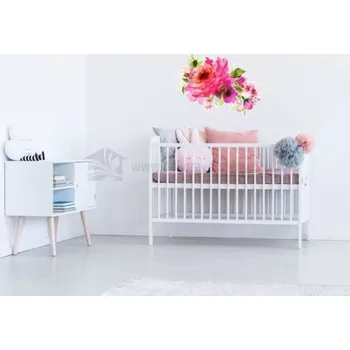 Samolepící dekorace Samolepka na stěnu - Pivoňka
