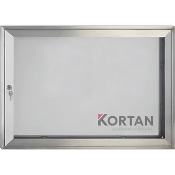 Knihovna Nástěnná vitrína interiérová - NEREZ - 900x600 mm