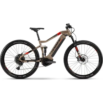Elektrokolo Haibike Sduro FullNine 4.0 500 Wh 29" pískové/červené/černé 2020 17,5"