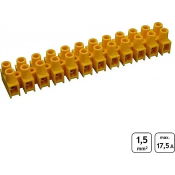 Lámací svorkovnice 1,5 mm2 žlutá SEZ 6336-13 (SEZ 6336-13)