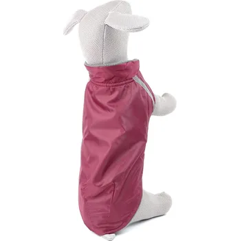 Obleček pro psa Vsepropejska Icy zimní bunda pro psa s reflexními prvky Barva: Vínová, Délka zad (cm): 48, Obvod hrudníku: 48 - 80 cm