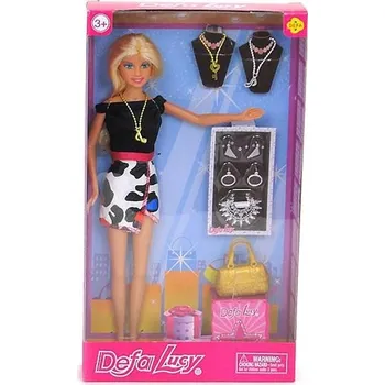 Panenka Panenka Defa Lucy s kabelkou a bižuterií