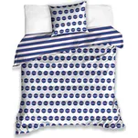 Povlečení NASA, vesmír na bílé, bavlněný satén, 140x200cm + 70x90cm