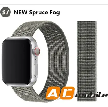 Nylonový Pásek Pro Apple Watch 38/40/41 Mm Možnosti: New Spruce Fog