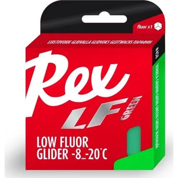 Lyžařský vosk Vosk na lyže Rex parafín 458 LF Green -8...-20°C 86g