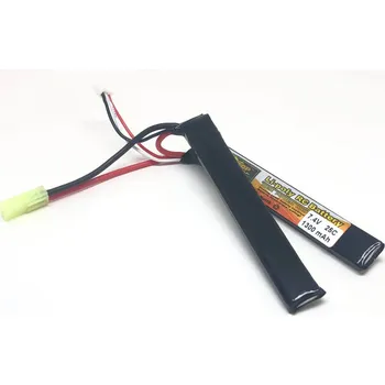 Baterie pro airsoftovou zbraň XCell Li-Pol baterie X-Cell 7,4V 1300mAh, 25C - Nunchuk (dvojdílná)