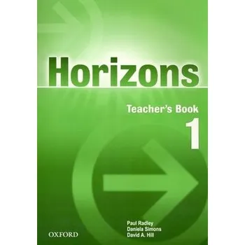 Anglický jazyk Horizons 1 Teacher's book - Paul Radley