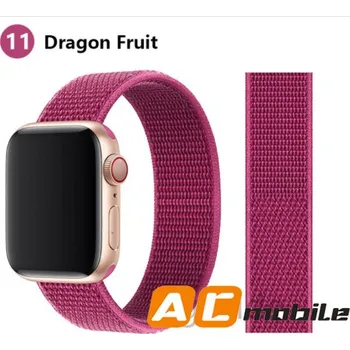 Příslušenství k chytrým hodinkám Nylonový Pásek Pro Apple Watch 38/40/41 Mm Možnosti: Dragon Fruit