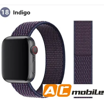 Příslušenství k chytrým hodinkám Nylonový Pásek Pro Apple Watch 38/40/41 Mm Možnosti: Indigo