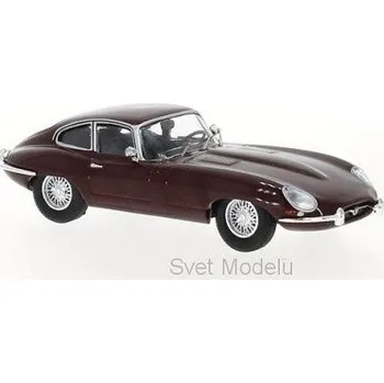 autíčko IXO Models JAGUAR E-TYPE 1963 DARK RED 339