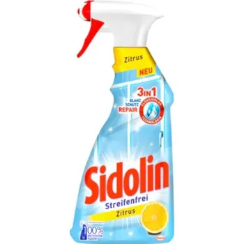 Čisticí prostředek na okna Sidolin Čistič skla a všech hladkých povrchů s citrusy 500ml - originál z Německa