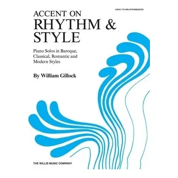 ACCENT ON RHYTHM & STYLE - GILLOCK / klavír