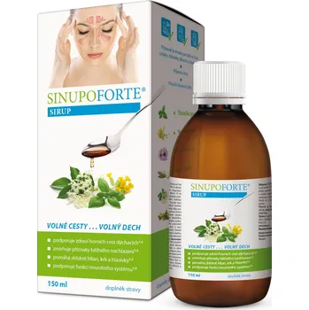Lék na kašel, rýmu a nachlazení Simply You Sinupo Forte Sirup 150 ml