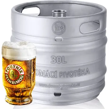 Pivo Pelhřimov Poutník 11° světlý ležák - 30l sud piva