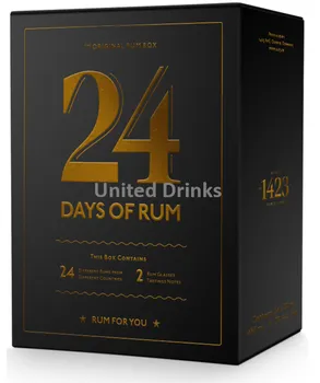 Rum 1423 Rumový kalendář 2020 40 % 24 x 20 ml + 2x sklo GB