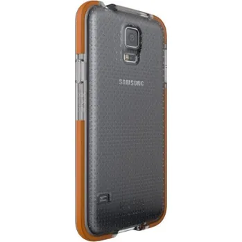 Tech 21 Impact Frame pro Samsung G900F Galaxy S5 transparentní Pouzdro na mobilní telefon Tech 21 Impact Frame pro Samsung G900F Galaxy S5 transparentní