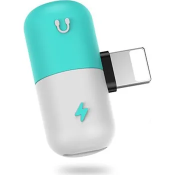 Rozbočovač pro Lightning port modro bílý