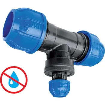 Příslušenství ke kompresoru SICOMAT REDUKCE "T" D63x20x63 (ODVOD KONDENZÁTU)