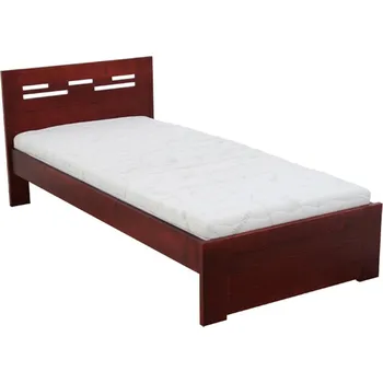 Postel Krajča Jednolůžková postel z masivu Oli 80 x 200 cm Povrchová úprava dřeva: Bezbarvý olej OSMO, Druh dřeva: Borovice