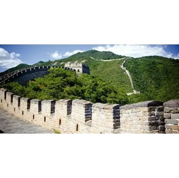 Obraz DIMEX | Obraz na skle | Čínská zeď GL-60-023 | 60 x 30 cm + Skleněný fotoobraz na stěnu české výroby DIMEX - GL-60-023 Čínská zeď, v rozměru 60 x 30 cm