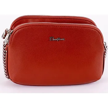 Kabelka Dámská tříoddílová crossbody kabelka David Jones 6412-2 hnědá | KabelkyproVas.czek